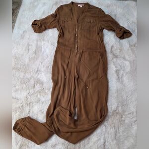 Michael Kors Tan Jumpsuit